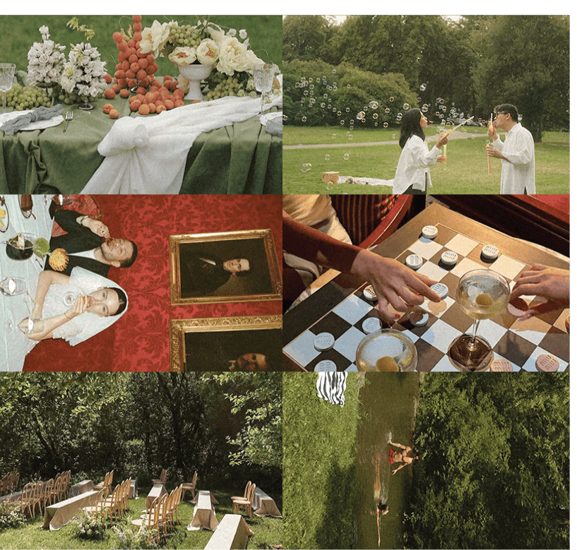 Bespoke wedding concept board by iyal concepts
