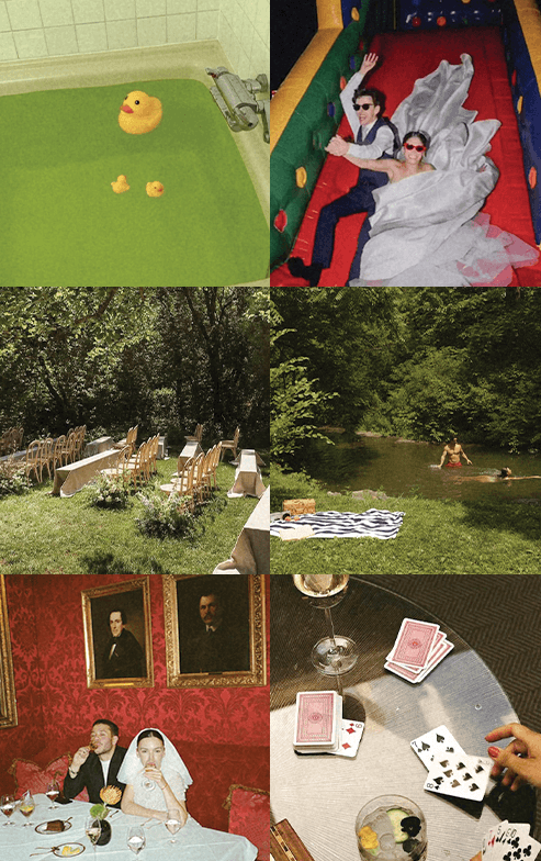 Bespoke wedding concept board by iyal concepts