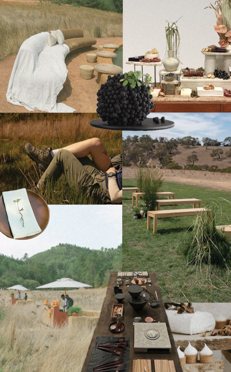 Design artboard — finding the narrative thread